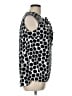 Merona Polka Dots Black Sleeveless Button-Down Shirt Size L - photo 4