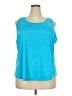 Exertek 100% Polyester Blue Sleeveless T-Shirt Size 3X - photo 1