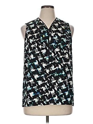 Classiques Entier Sleeveless Silk Top (view 1)