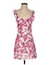 Elodie 100% Polyester Hearts Pink Cocktail Dress Size S - photo 1
