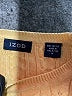 IZOD 100% Cotton Solid Yellow Pullover Sweater Size M - photo 7
