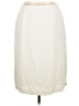 ASHRO 100% Polyester Solid Ivory Formal Skirt Size 16 - photo 1