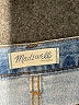 Madewell 100% Cotton Chevron-herringbone Blue Jeans Size 27 waist - photo 7