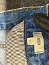 Madewell 100% Cotton Chevron-herringbone Blue Jeans Size 27 waist - photo 8