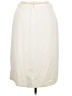 ASHRO 100% Polyester Solid Ivory Formal Skirt Size 16 - photo 2