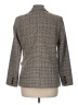 Ebossy 100% Polyester Tweed Gray Blazer Size M - photo 2