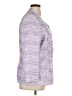 Midnight Velvet 100% Polyester Purple Blazer Size 16 - photo 4