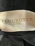 Fleurette 100% Wool Black Wool Coat Size 14 - photo 6