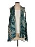 Chico's 100% Polyester Teal Kimono Size S - photo 1