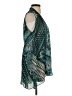 Chico's 100% Polyester Teal Kimono Size S - photo 4