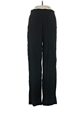 Madewell Crinkled Crepe Straight-Leg Crop Pants (view 1)