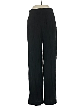 Madewell Crinkled Crepe Straight-Leg Crop Pants (view 2)