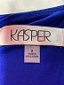 Kasper Color Block Blue Cocktail Dress Size 8 - photo 7