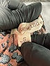 Rewind Animal Print Brown 3/4 Sleeve Blouse Size S - photo 8