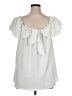 Shein Curve 100% Polyester White Sleeveless Blouse Size 16 Plus (2) - photo 2