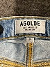 AGOLDE 100% Cotton Blue Denim Shorts Size 24 waist - photo 3