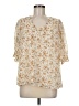 Baltic Born 100% Polyester Ivory 3/4 Sleeve Blouse Size M - photo 1