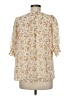 Baltic Born 100% Polyester Ivory 3/4 Sleeve Blouse Size M - photo 2