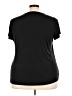 Lane Bryant Black Short Sleeve Blouse Size 22 - 24 Plus - photo 2