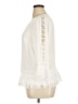 ASHRO 100% Polyester Ivory 3/4 Sleeve Blouse Size 16 - photo 5