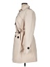 Assorted Brands 100% Polyester Ivory Trenchcoat Size 14 - photo 5