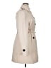 Assorted Brands 100% Polyester Ivory Trenchcoat Size 14 - photo 4