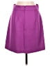 J.Crew 100% Wool Solid Purple Wool Skirt Size 2 - photo 2