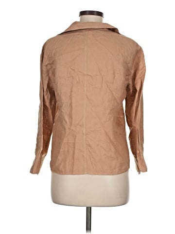 Jones New York 3/4 Sleeve Button-Down Shirt (view 2)