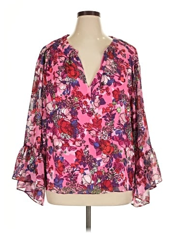Tanya Taylor Long Sleeve Blouse (view 1)
