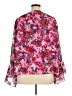 Tanya Taylor 100% Polyester Pink Long Sleeve Blouse Size 1X - photo 2