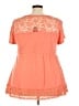 Torrid Orange Short Sleeve Top Size 3X Plus (3) - photo 2