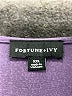 Fortune + Ivy 100% Polyester Purple Sleeveless Blouse Size XXL - photo 7
