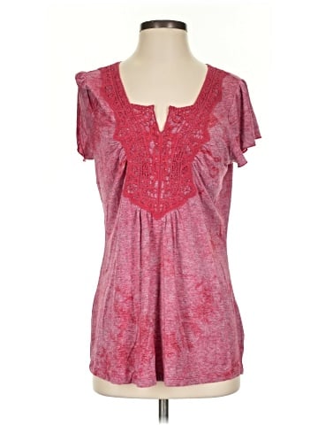 One World Short Sleeve Blouse (view 1)