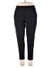 Athleta Solid Black Active Pants Size L - photo 1