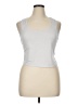 Shein Curve Silver Active Tank Size 0X - photo 1
