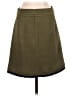 J.Crew Chevron-herringbone Green Casual Skirt Size 4 - photo 2