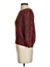 CALVIN KLEIN JEANS Tweed Burgundy Pullover Sweater Size XS - photo 5
