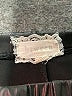 Btween 100% Polyester Metallic Black Casual Pants Size 7 - photo 3