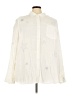 Torrid 100% Rayon Stars Ivory Long Sleeve Blouse Size 4X Plus (4) - photo 1