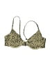 Volcom Animal Print Gold Swimsuit Top Size S - photo 2