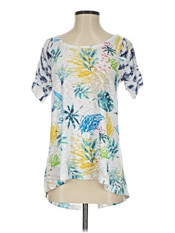 Cubism Short Sleeve Blouse (view 1)