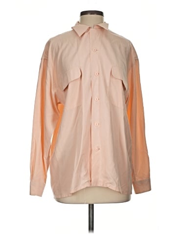 Ann Taylor Long Sleeve Silk Top (view 1)