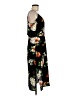 Bisou Bisou Floral Black Casual Dress Size 8 - photo 4