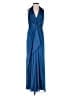 David Meister 100% Polyester Blue Cocktail Dress Size 6 - photo 1