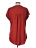 Fortune + Ivy Red Short Sleeve Blouse Size L - photo 2