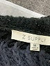 Z Supply 100% Polyester Stripes Black Pullover Sweater Size M - photo 7