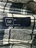 Gap 100% Rayon Plaid Gray Long Sleeve Button-Down Shirt Size XS - photo 7