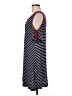 Espresso Stripes Blue Casual Dress Size M - photo 5
