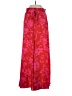 BTFBM 100% Polyester Tropical Red Casual Pants Size S - photo 1