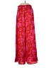 BTFBM 100% Polyester Tropical Red Casual Pants Size S - photo 2